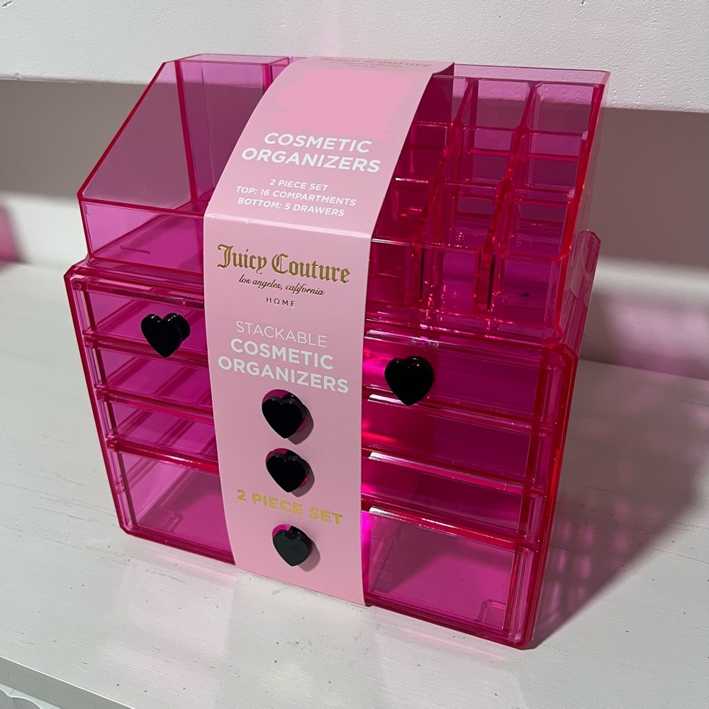 Juicy Couture Cosmetics Organizers